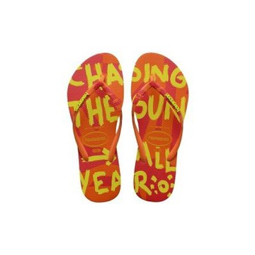 Havaianas Top Mix Flip Flops 人字拖 海灘鞋 巴西 滿版文字 女 4144534-5735W