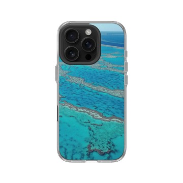 iPhone 16 Pro Clear Case（相機按鈕） 透明 - LOOK！多看我一眼 LOOK! Nature Seeks Attention - 大自然的傑作（大堡礁）