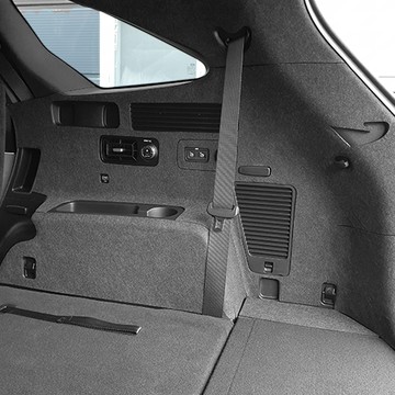 Install 毛氈後車廂側邊飾板 6/7人座擴展型/無喇叭孔  後車箱側飾板  黑色