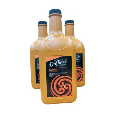 【香茗茶居】DaVinci 達文西焦糖淋醬2L*3入/箱★全新包裝宅配免運價★