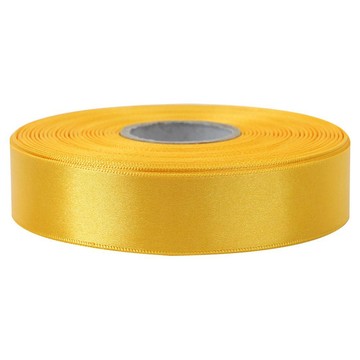 COCO PLUS 高級亮面單面緞帶 25mm 13號 金黃色 1入 45m  1個