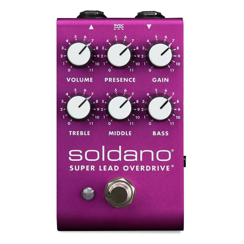 Soldano ソルダーノ SLO Pedal Purple Anodized Super Lead Overdrive Limited E