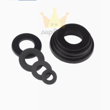 塑膠墊圈 黑色尼龍墊片 圓形絕緣平墊 M2M2.5M4M5M6M8M10M12-24/台灣出貨✈✈