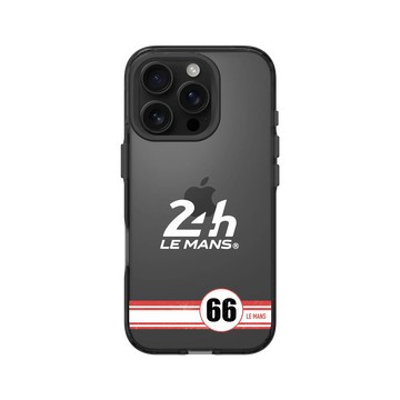 iPhone 16 Pro Clear 酷墨灰 - 24 Hours of Le Mans - Le Mans 66 Logo