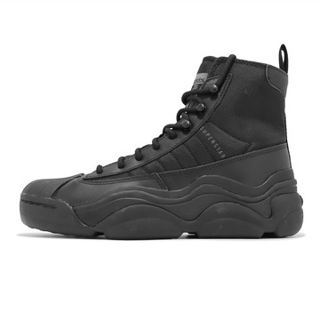 adidas 靴子 Superstar Millencon Boot W 女鞋 黑 高筒 休閒鞋 貝殼頭 愛迪達 IG5320