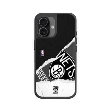 iPhone 17 SolidX 黑 - NBA - 熱血系列-布魯克林籃網 Brooklyn Nets - Sweat and Tears