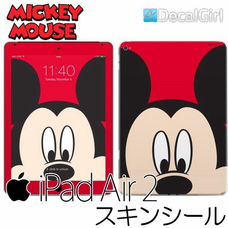 セール Decalgirl ディズニー ミッキーマウス Ipad Air2専用スキンシール ミッキーフェイス 通販 Lineポイント最大0 5 Get Lineショッピング