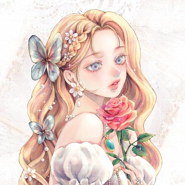 Lucia 貼紙 (4 色款)