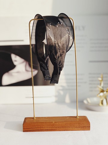 原創復古風黑色髮箍