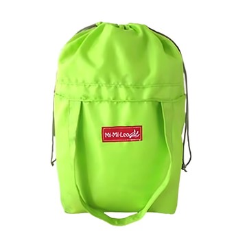 MI MI LEO 萬用束口收納袋 500g  青蘋果綠色  1個