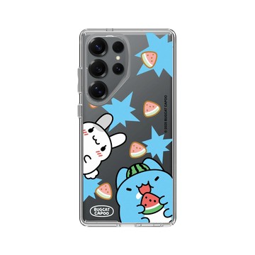 Galaxy S25 Ultra Clear 透明 - 貓貓蟲咖波 Bugcat Capoo - 咖波的西瓜午後