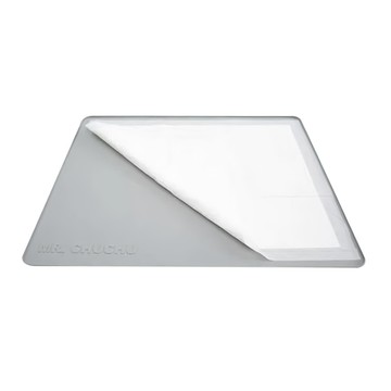 MrChuchu 寵物矽膠防滑尿布墊 標準款 灰色 60 x 50cm 耐用易清潔  1個  1入