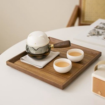貓咪快客杯一壺二杯旅行功夫茶具套裝陶瓷茶杯側把泡茶壺防燙