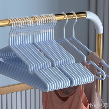 衣架掛衣家用晾衣掛鉤加粗衣服撐子學生宿舍收納整理兒童衣服架子