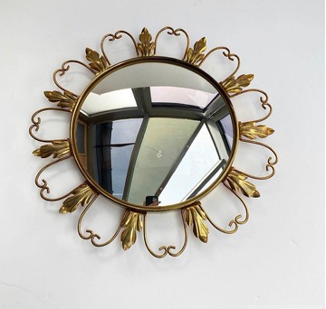 復古魚眼鏡|復古凸面鏡|牆面圓鏡|