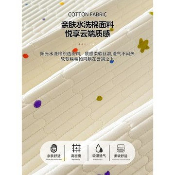 A類水洗棉床蓋單件2026新款四季通用榻榻米夾棉厚床單人床墊褥子