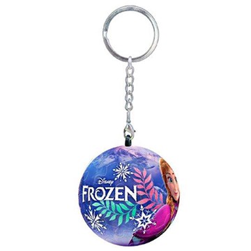 Frozen冰雪奇緣-透明款(2)立體球型拼圖鑰匙圈24片