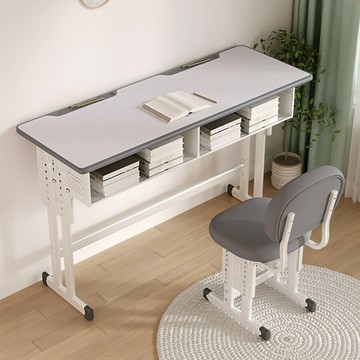 加厚中小學生課桌椅學校教室培訓桌椅輔導班套裝兒童家用學習書桌[DD100109]