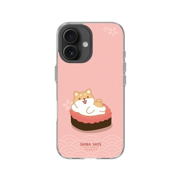 iPhone 16 Clear 透明 - 柴語錄 Shiba Says - 廢柴鮭魚卵