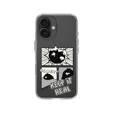 iPhone 16 Clear Case（相機按鈕） 透明 - 奧樂雞 Ology - KEEP IT REAL