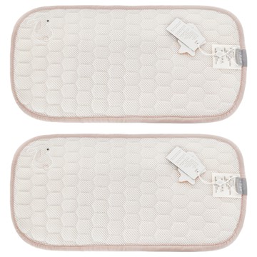 LAVIDA嚴選 十月結晶抗菌防螨夏季雲片枕 50 x 20cm 粉糯小兔子  2個