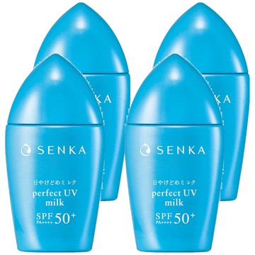 SENKA 專科 台灣公司貨 全效抗汗防曬乳液  40ml  4件