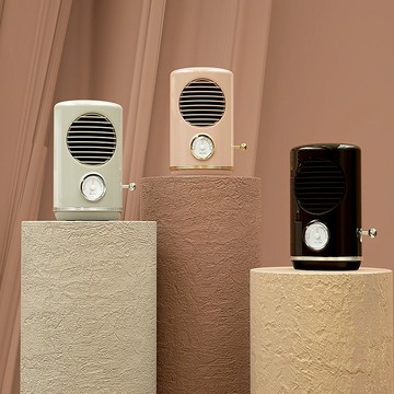 【免運特惠】復古迷你小型暖風機聖誕節禮物/ALLJOINT