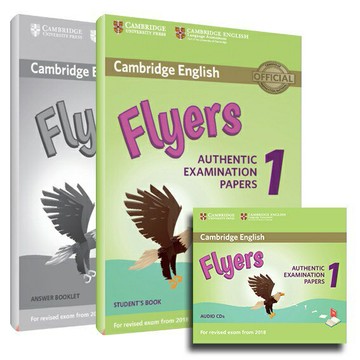 YLE劍橋兒童英檢官方全真考題組 Cambridge English Flyers 1 學生課本+答案本+聽力CD 華通書坊/姆斯