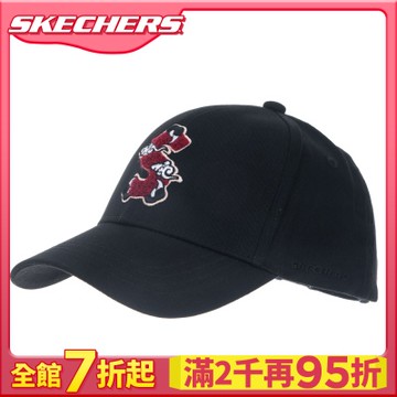 SKECHERS 棒球帽_碳黑 (L124U014-0018)