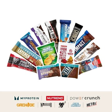 [MYPROTEIN WARRIOR PURE MET] 蛋白棒 能量棒 點心 高蛋白零食 蛋白餅乾 盒裝 單入 賣場1