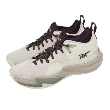 Asics 亞瑟士 籃球鞋 Nova Surge Low 2 男鞋 米 回彈 緩震 運動鞋 1061A051250
