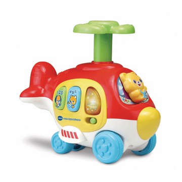 Vtech 壓壓滑行直升機|感統玩具|聲光玩具