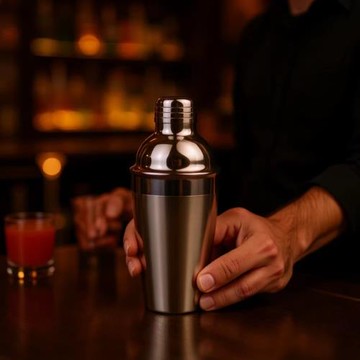 廠家批發不銹鋼550ml調酒杯調酒器雞尾酒搖酒壺shaker酒吧專用