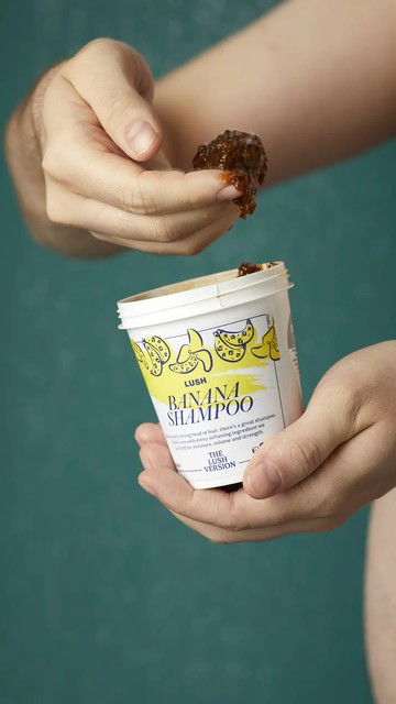 【LUSH】香蕉洗髮露