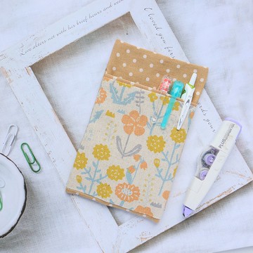 口袋型筆袋加購 買書衣 可以優惠價加購 與書衣同花色口袋型筆袋