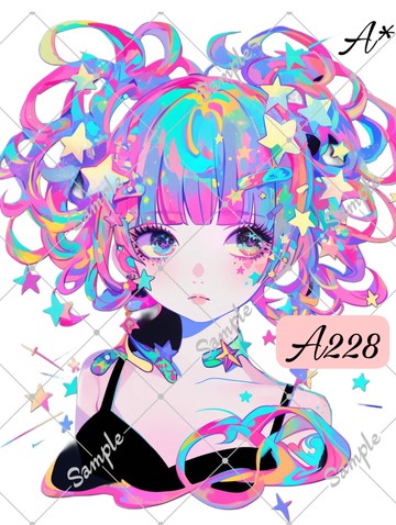 原創人物貼紙 人物貼紙 A228