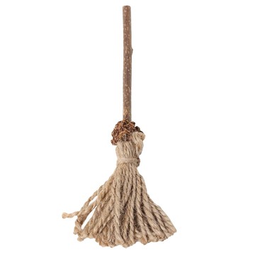 pidan 木天蓼玩具  掃帚 麻色  1個