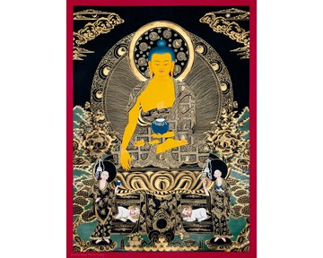 釋迦牟尼佛唐卡 | 神聖的西藏畫作 促進內心平靜