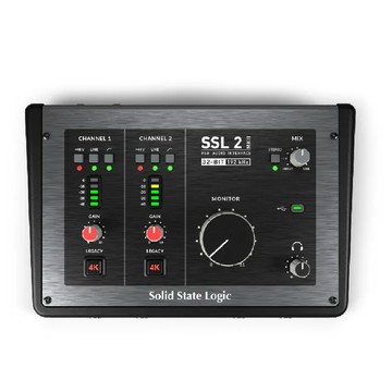 Solid State Logic SSL 2 MKII 錄音介面 原廠 OTG 直播專用套件組