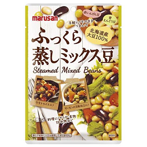 マルサン ふっくら蒸しミックス豆 80g ×10個