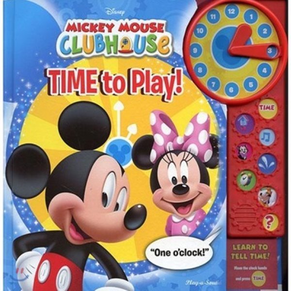 Mickey Mouse Clock Book PI KIDS