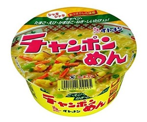 イトメン カップチャンポンめん 84G ×12袋