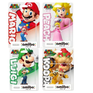 【艾達電玩】NS Switch amiibo 瑪利歐系列 奧德賽系列 狂怒世界 庫巴 瑪利歐 碧姬公主 幽靈 路易吉