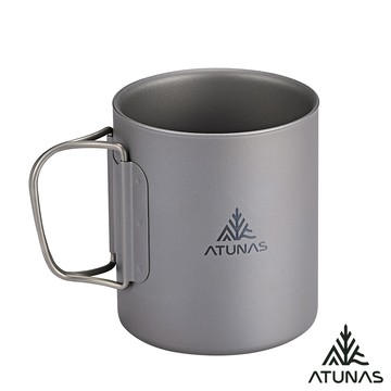 【ATUNAS 歐都納】雙層鈦隨行杯(375ml)A1KTGZ16