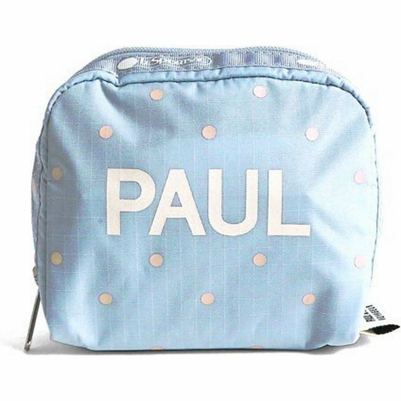 Lesportsac レスポートサック ポーチ Paul Joe コラボ レディース 6701 G437 限定 化粧ポーチ ポールアンドジョー ブルー 通販 Lineポイント最大0 5 Get Lineショッピング