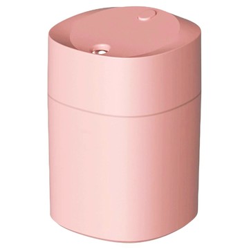 輕巧二段香薰霧化加濕器 北歐粉 ABS材質 70x70x9.5mm  不適用