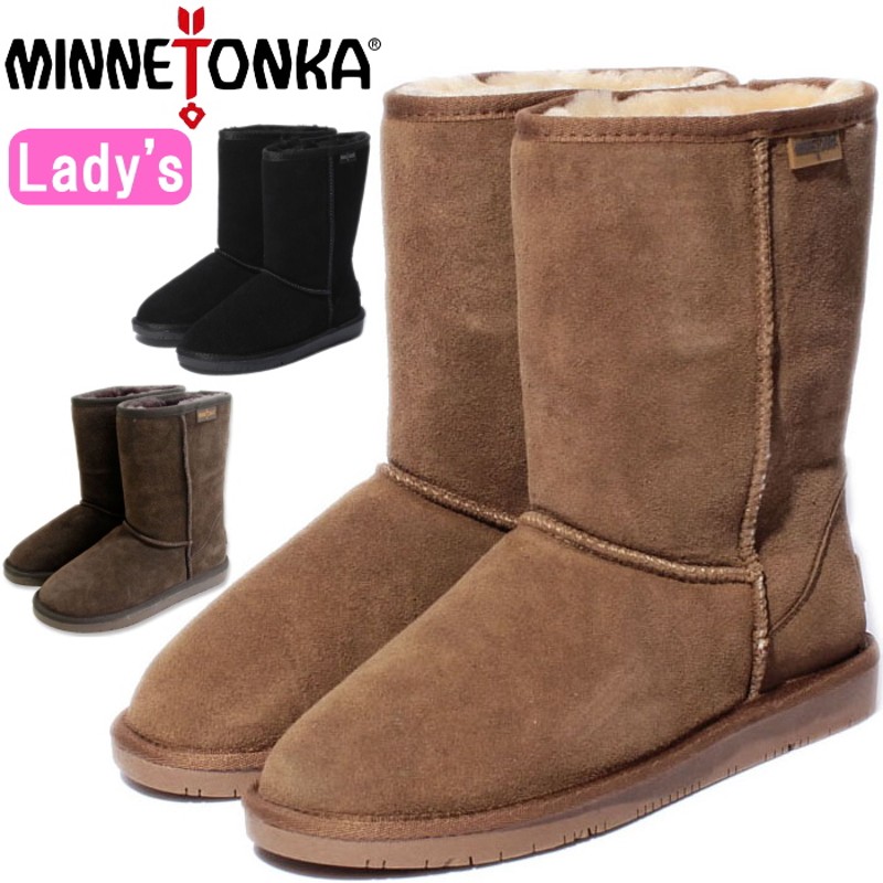 ミネトンカ ムートンブーツ ボア 正規品 MINNETONKA OLYMPIA BOOT