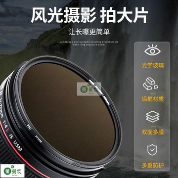 快速出貨 JJC ND1000減光鏡ND64中灰密度鏡nd濾鏡適用相機