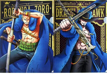 佐羅&A4描繪蘿卜泥透明文件夾SET(2張組)一番賞航海王One Piece 20 th anniversaryL獎