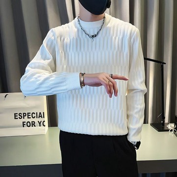 摩登秀🔥長袖素T 純棉重磅T恤 男生長袖 圓領長T 厚磅打底衫 大學T 素色百搭上衣高級感衛衣男士純色長袖打底衫春秋季